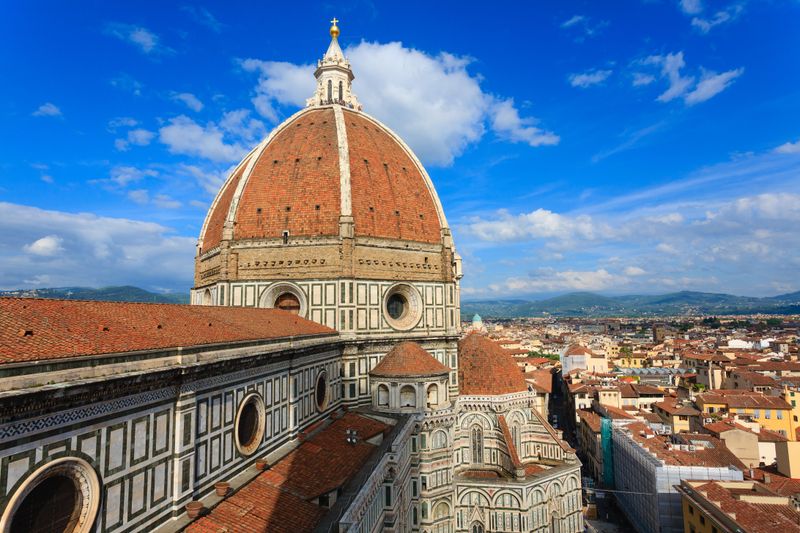 The Florence Cathedral, formally known as the Cattedrale di Santa Maria del Fiore.