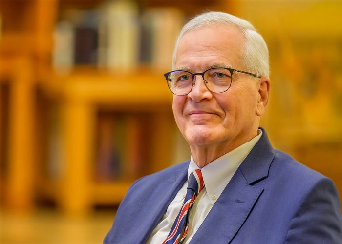 A picture of Michael A. Keller smiling